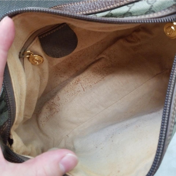 Authentic Vintage Gucci GG Monogram Ophidia Web - Picture 9 of 12